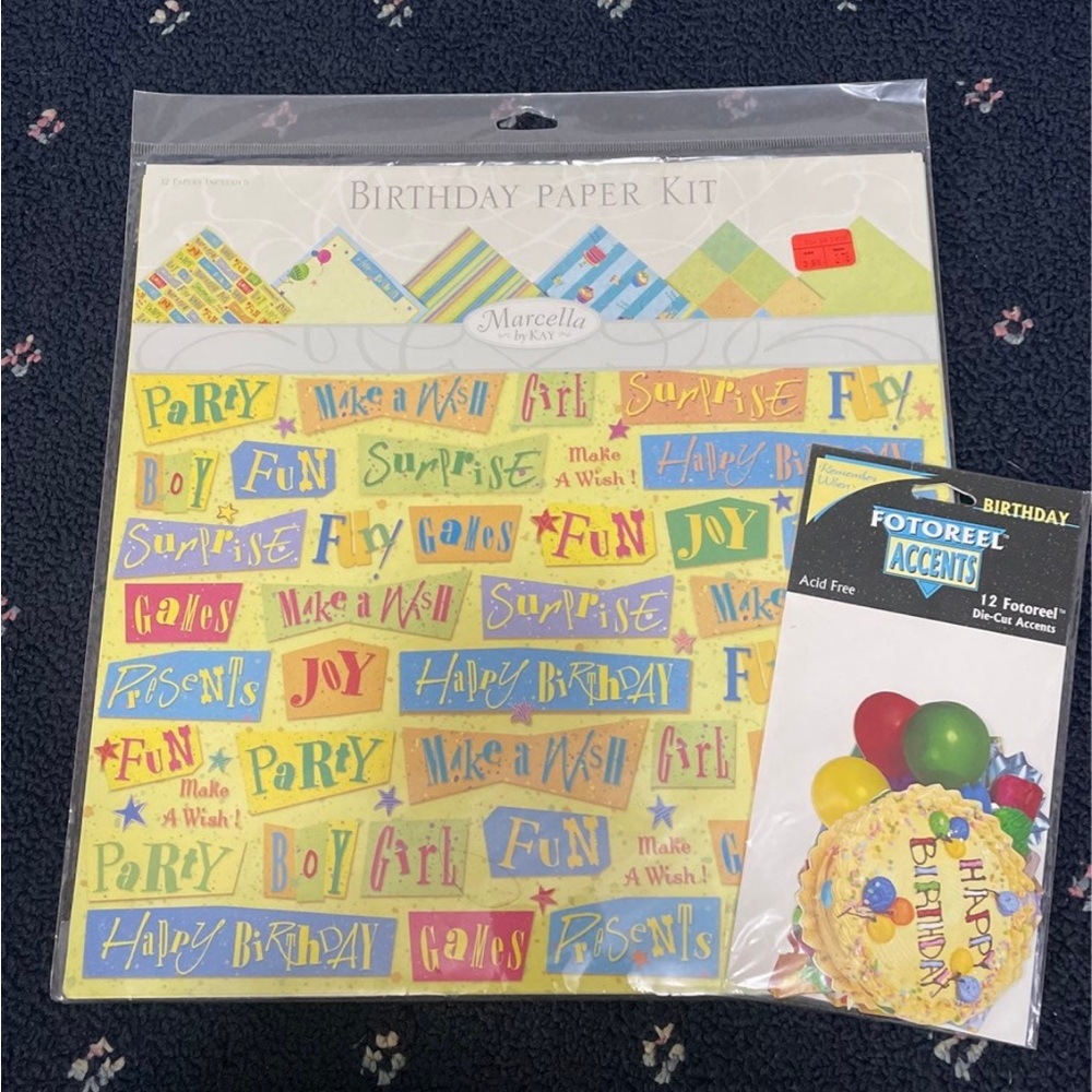 Birthday Scrapbooking Kit